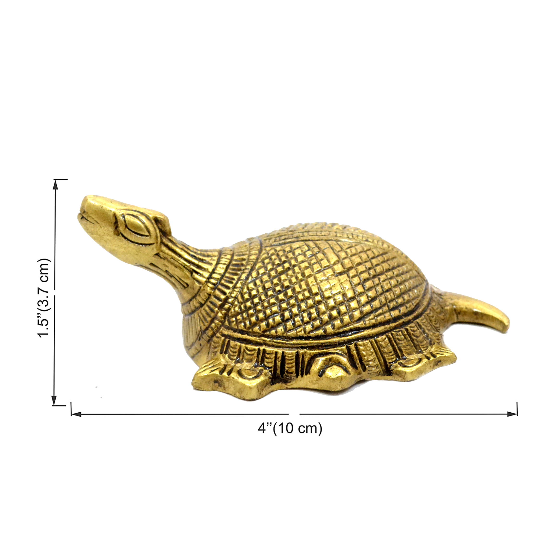 Brass 4 Inches Vastu Tortoise Statue