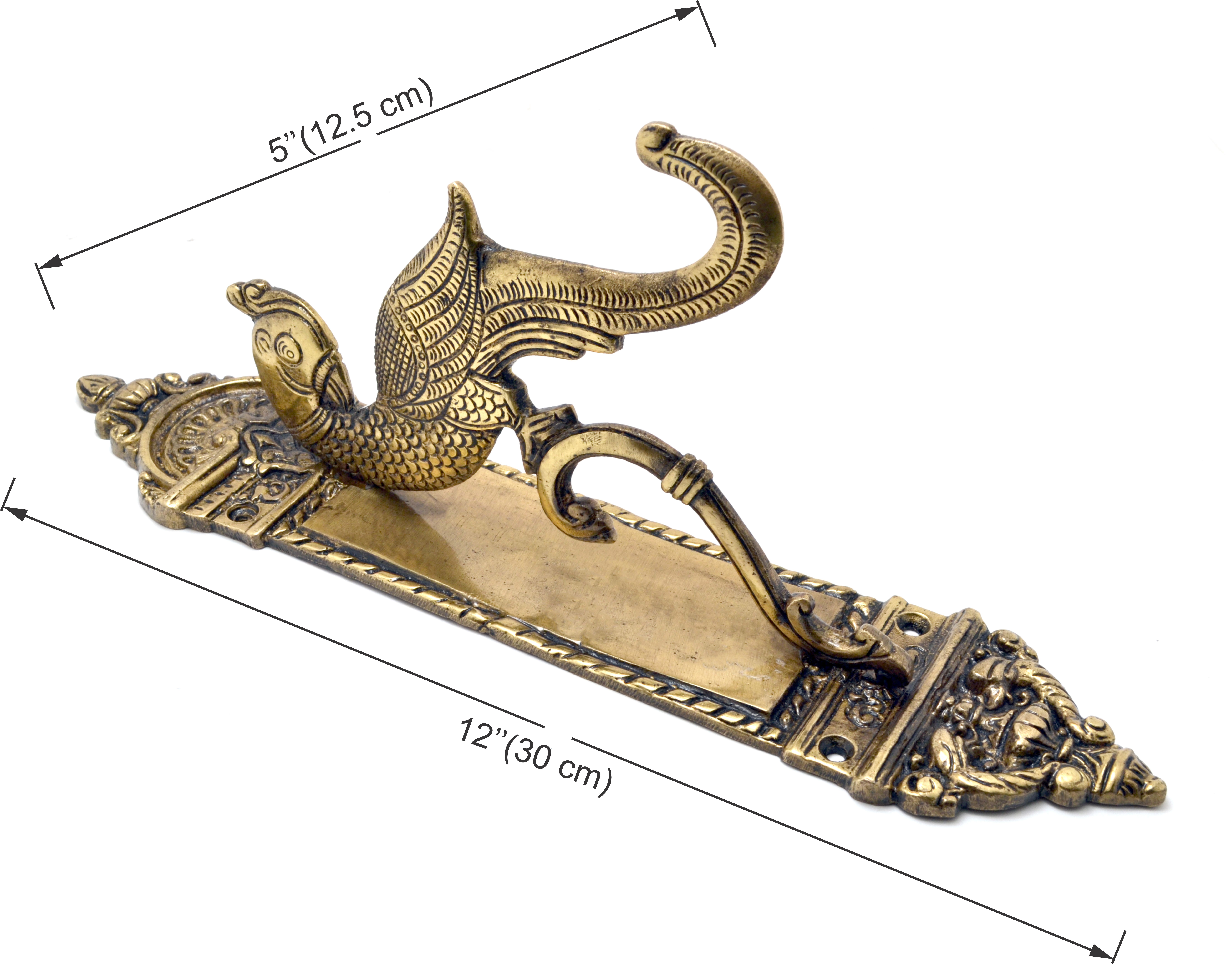 Brass Parrot Design Diya Holder