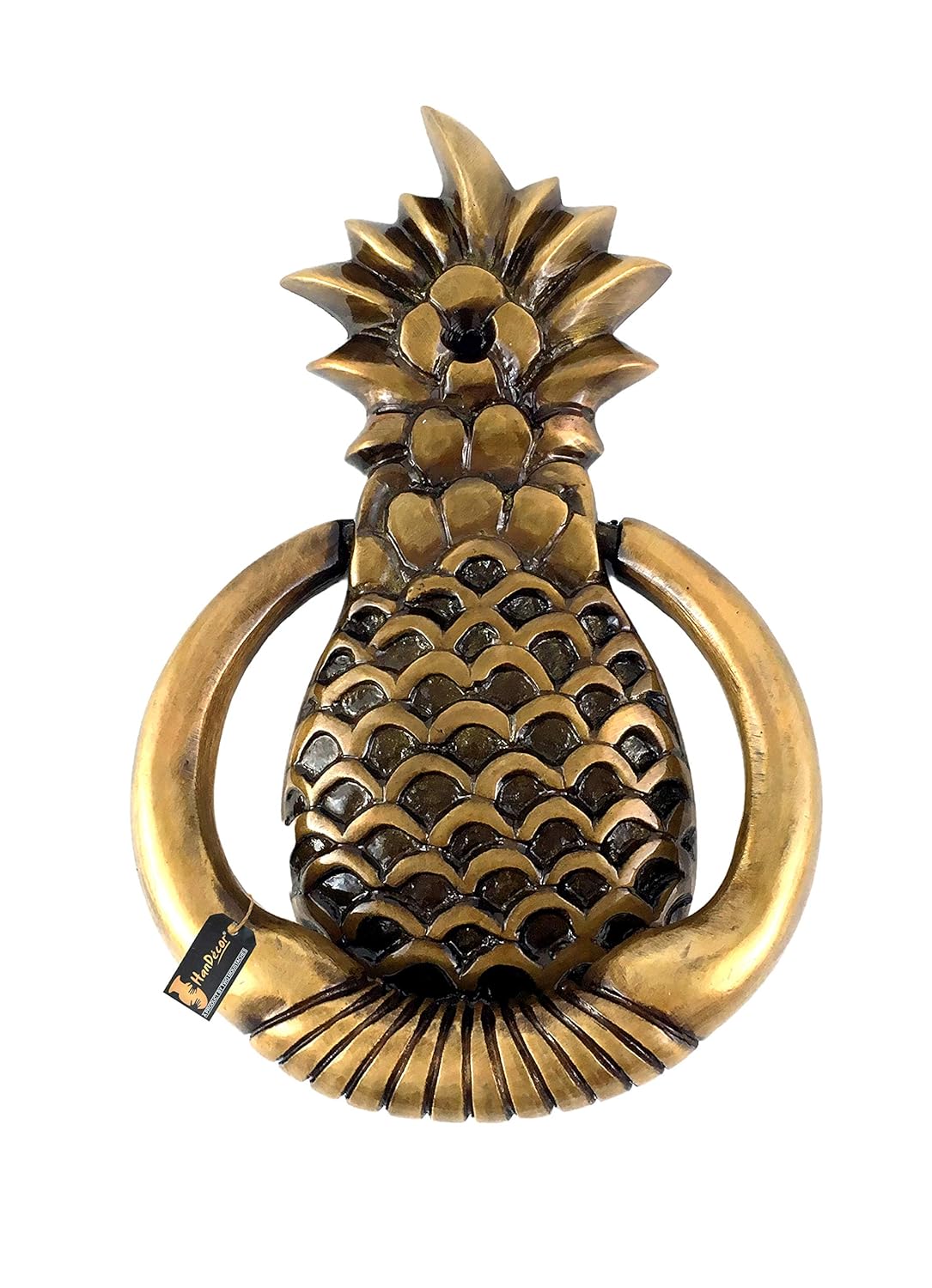 Open Winged Eagle Design Brass Door Knocker