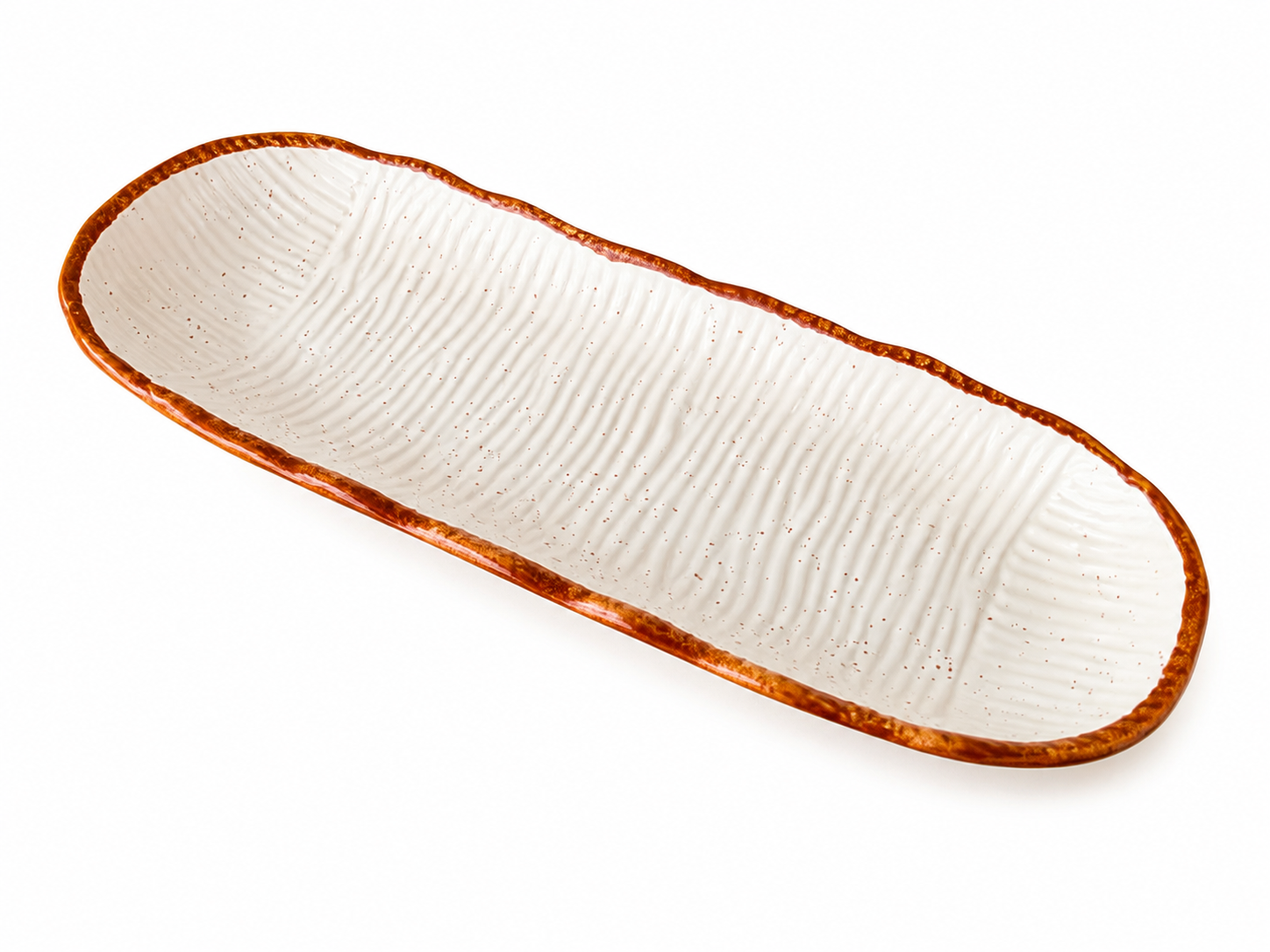 12 Inches Ceramic Serving Platter for Snacks