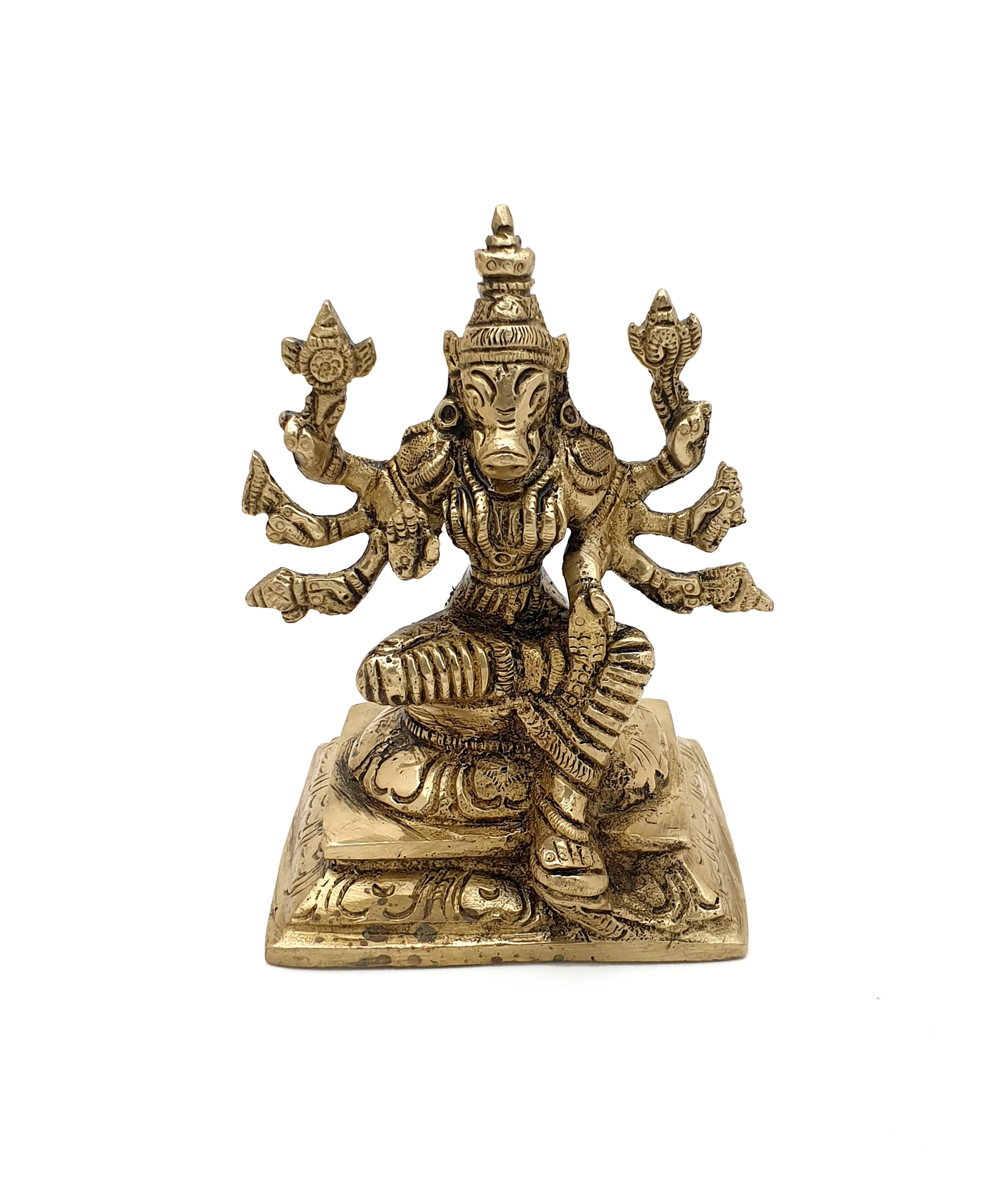 Brass 4.5 Inches Varahi Statue