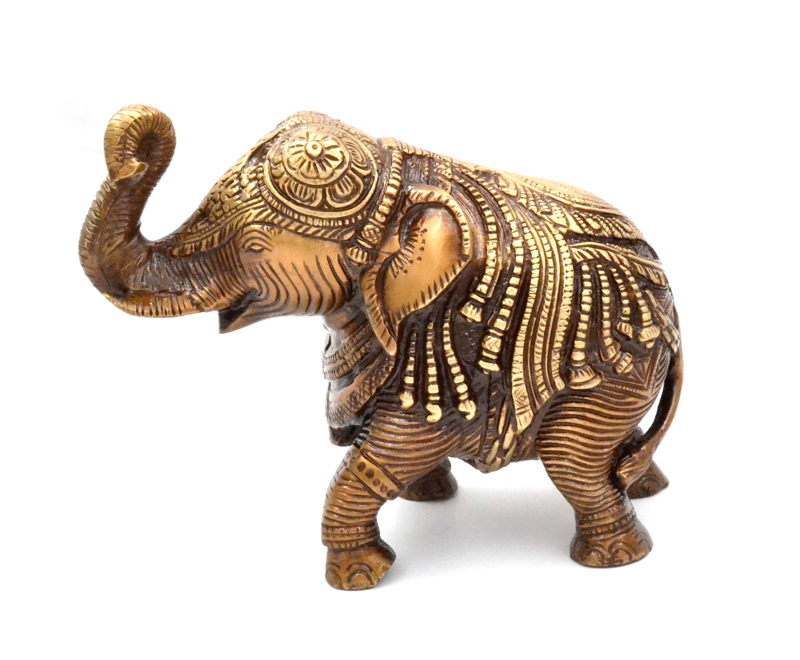 Ethnic Indian Handcrafted Elephant Brass