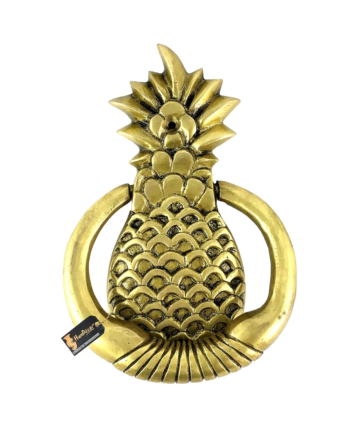 Pineapple Design Brass Door Knocker