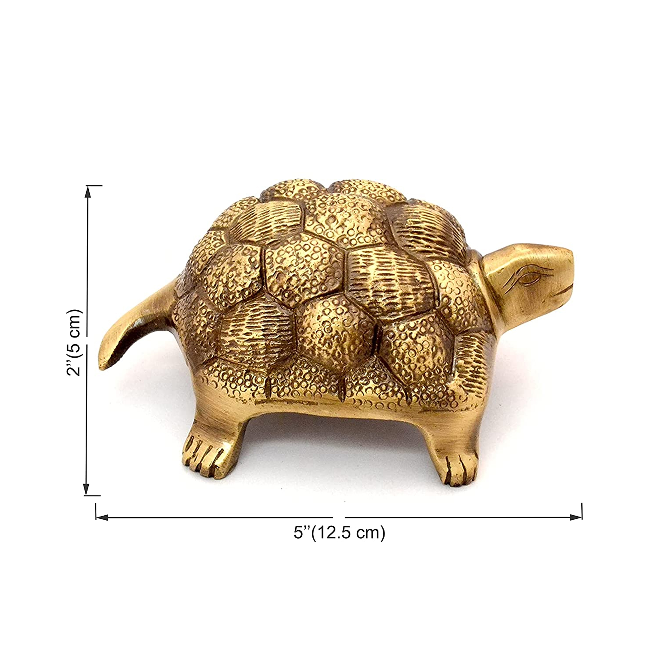 Brass 5 Inches Vastu Tortoise