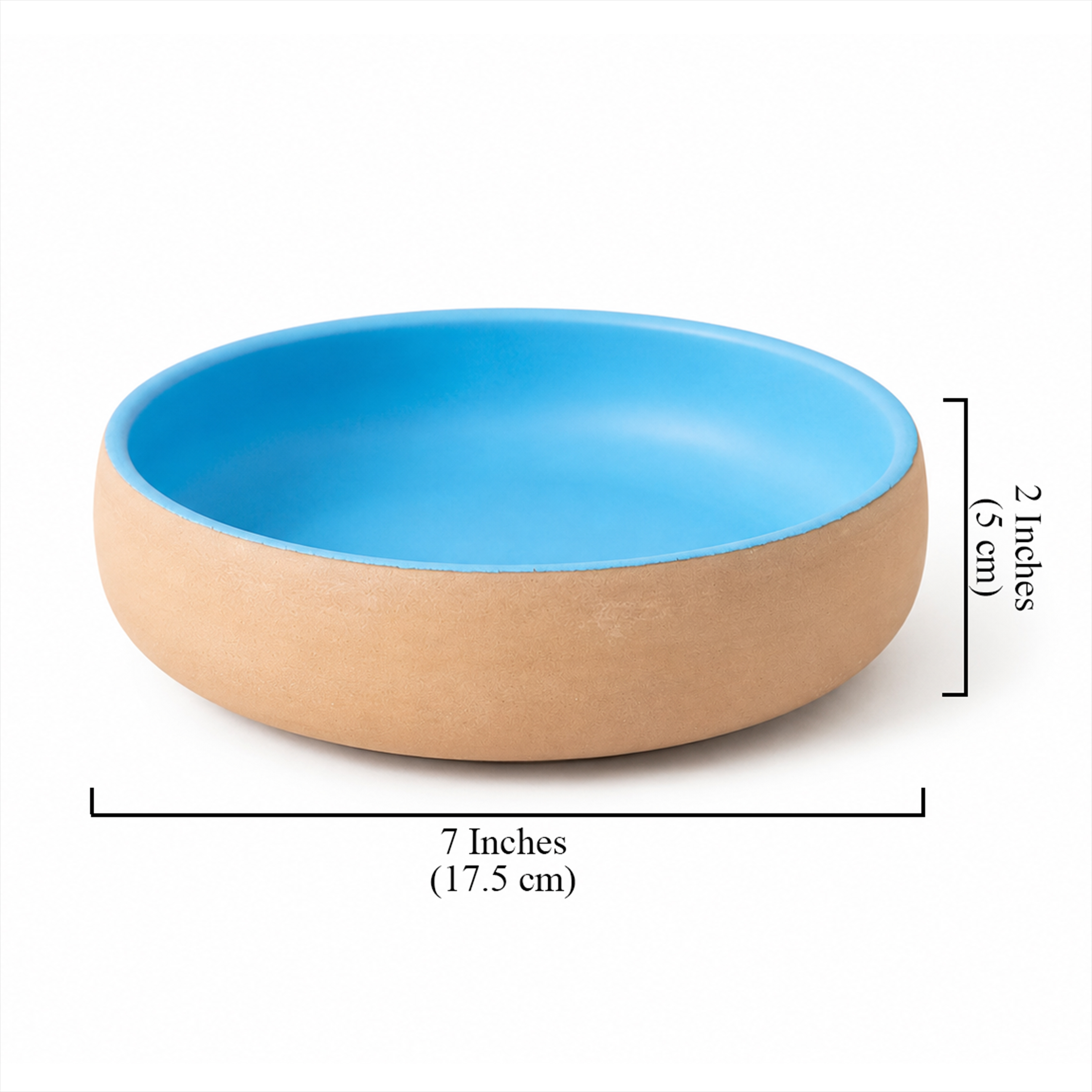 7 Inches Ceramic Serving Bowl